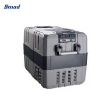 Smad 50L 12V Portable Fridge Freezer 2 in 1 Car Refrigerator